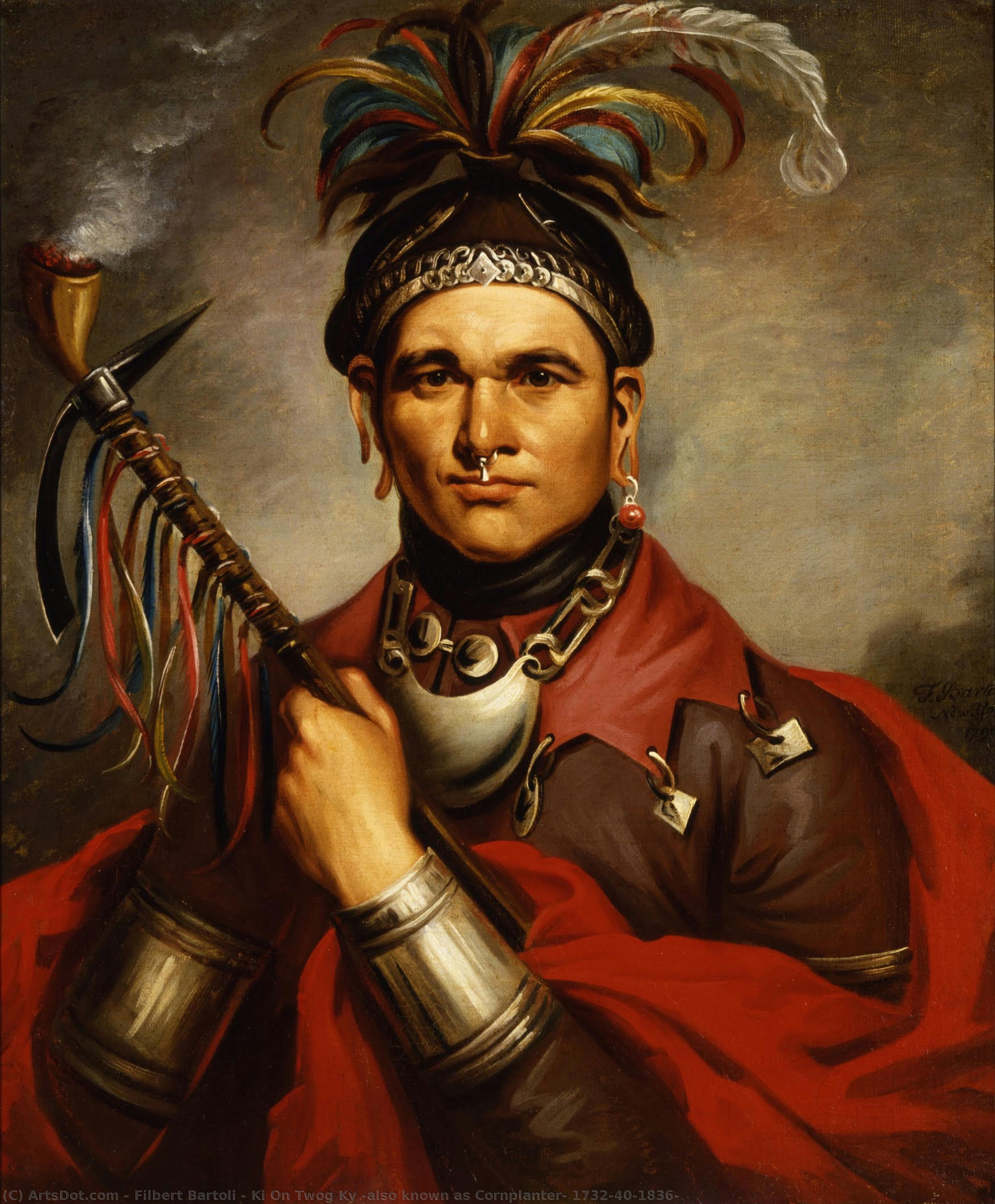 Ki On Twog Ky (also Known As Cornplanter, 1732/40–1836) — Filbert Bartoli