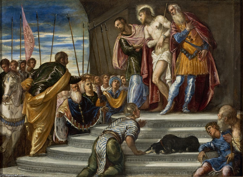 Ecce Homo(pontius Pilate Presenting Christ To The Crowd) — Jacopo Tintoretto