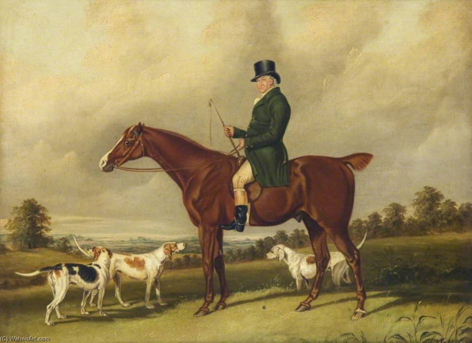 Mr Thomas Rounding, Master Of The Essex Forest Hunt — Dean Wolstenholme The Younger