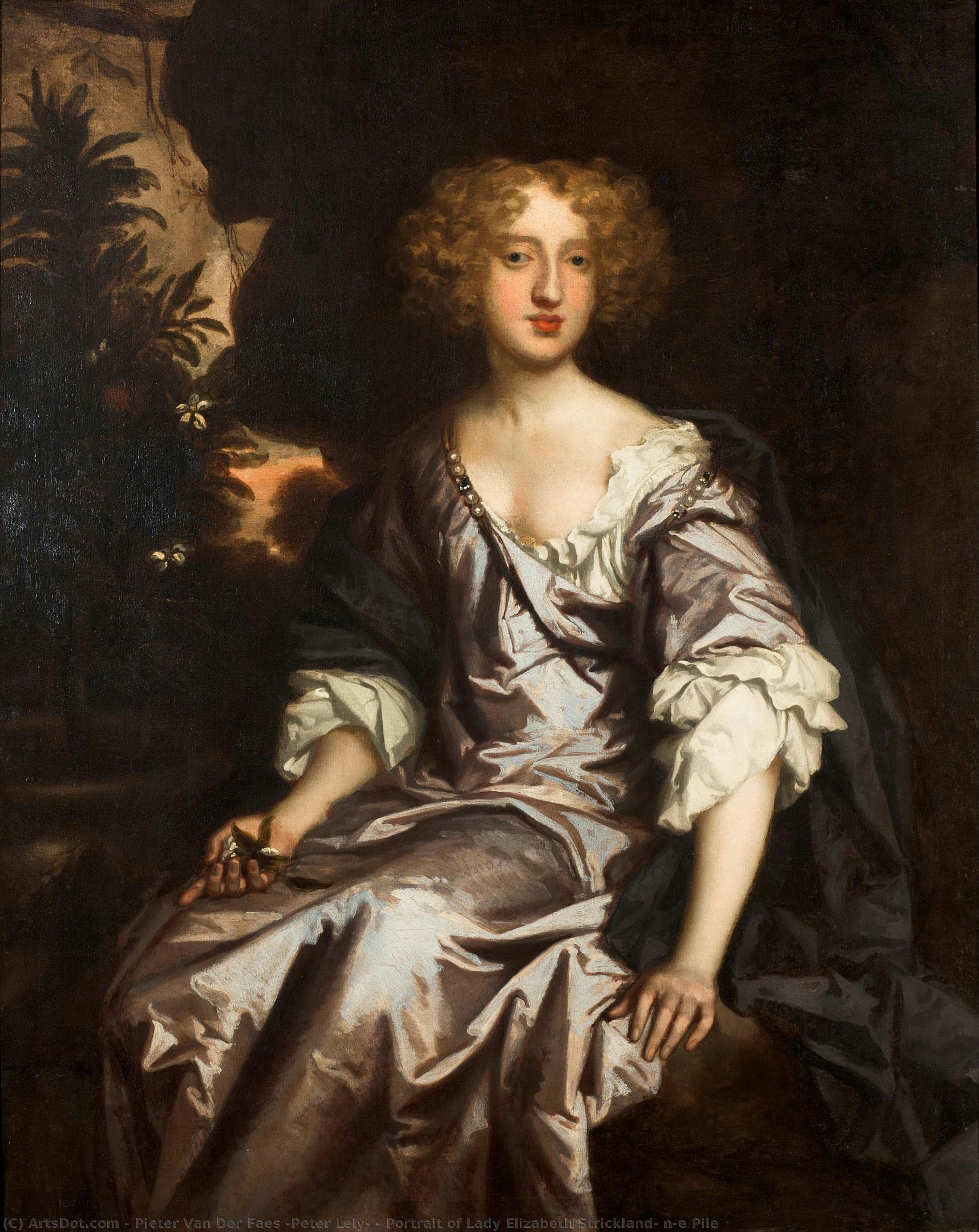 Portrait Of Lady Elizabeth Strickland, N�e Pile — ピーター・レリー