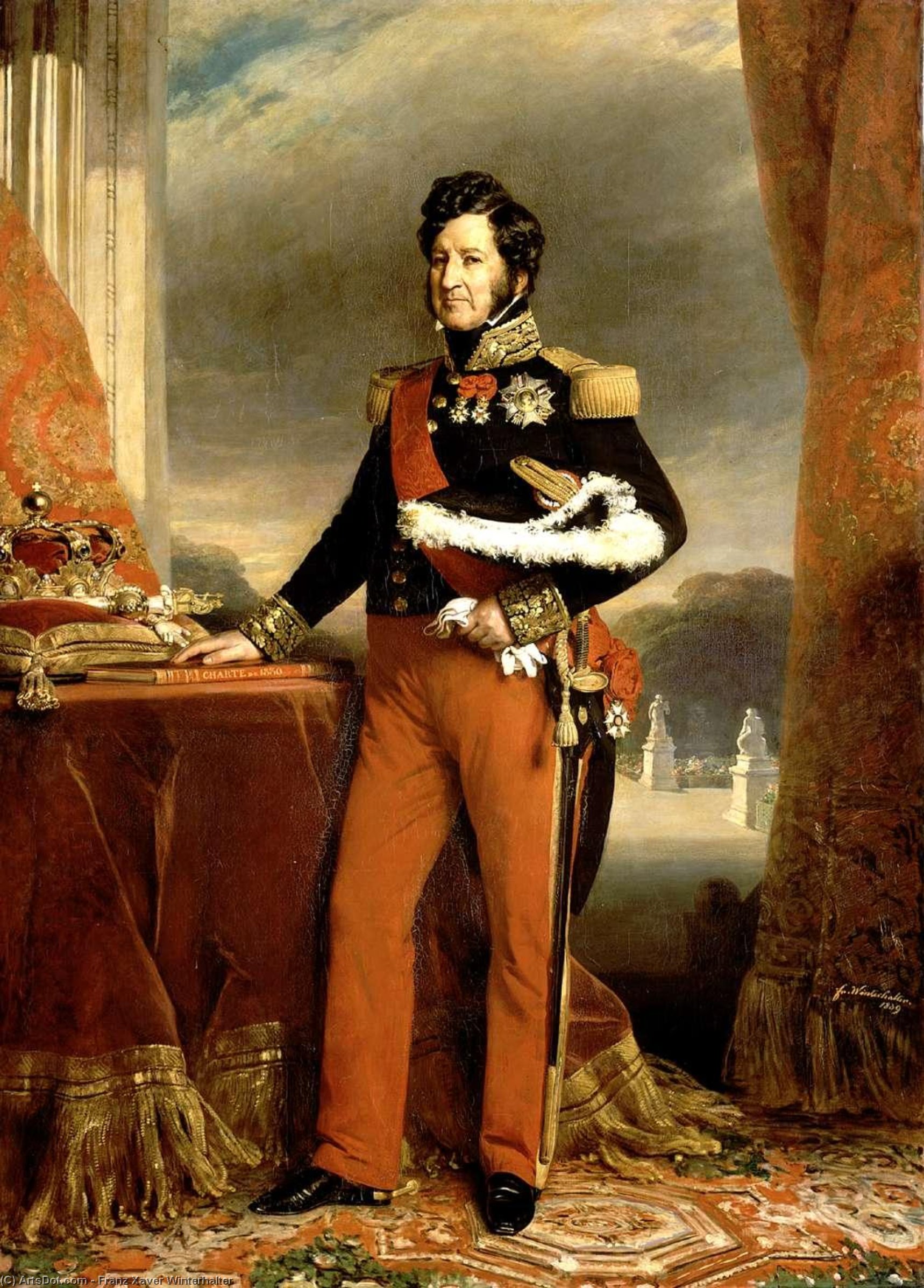 Louis-philippe I, King Of France — Франц Ксавер Винтерхалтер