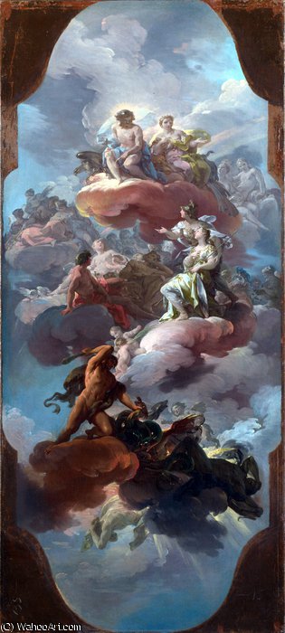 Apotheosis Of The Spanish Monarchy — Corrado Giaquinto