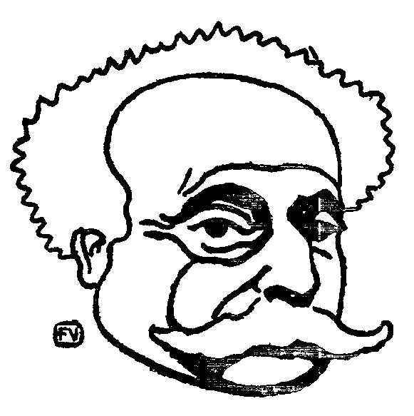 French Writer Alexandre Dumas — Félix Vallotton
