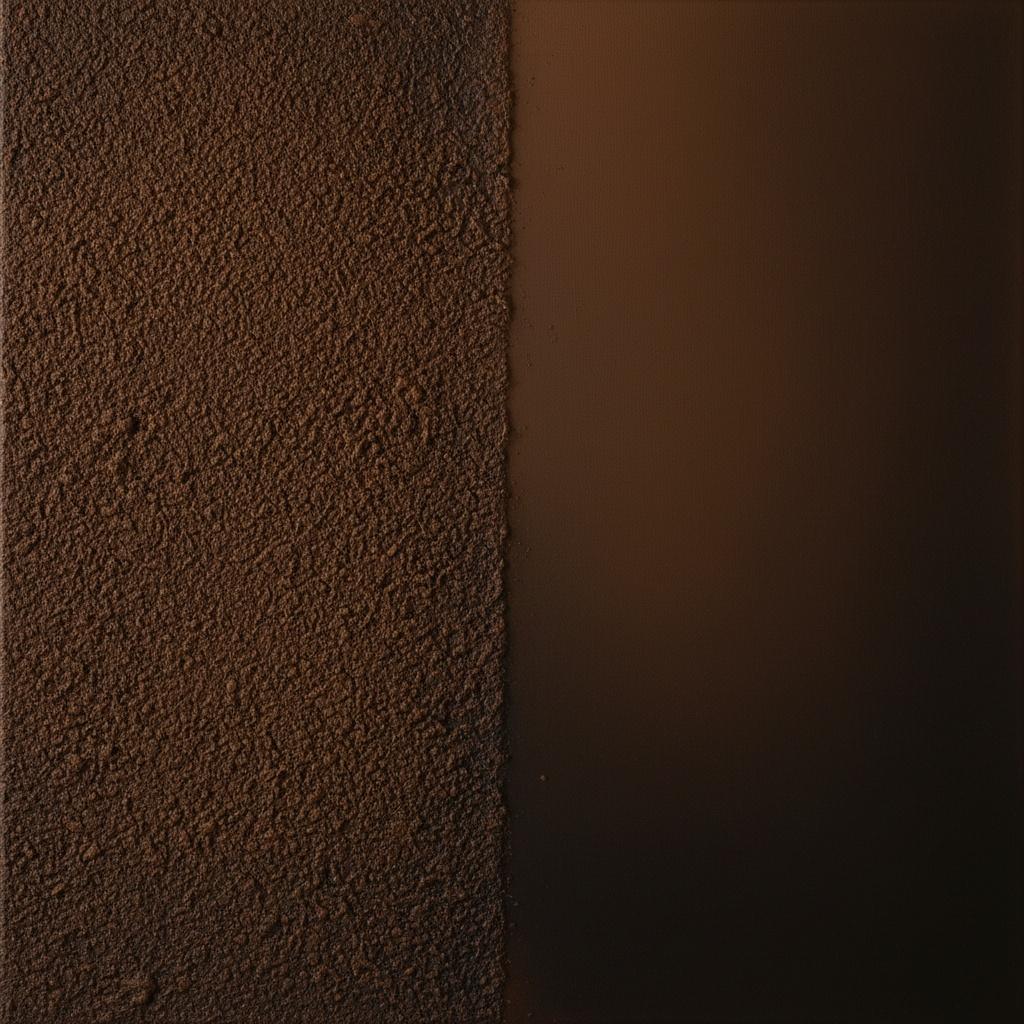 Ethereal Fragments Of Umber: A Monumental Study In Texture And Silent Void — David Moreau