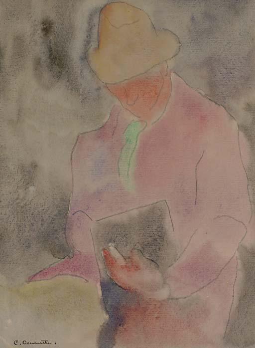 Man With Book — Čarls Demut