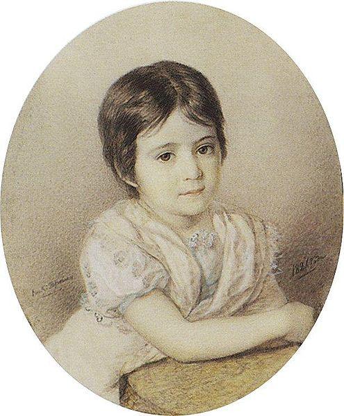 Masha Kikin — Karl Pavlovich Bryullov
