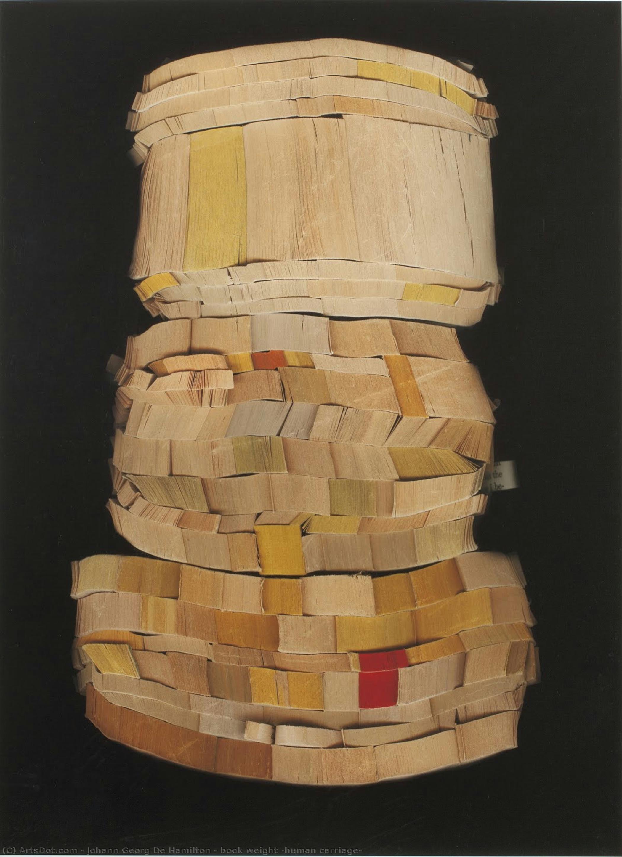 Book Weight (human Carriage) — Johann Georg De Hamilton