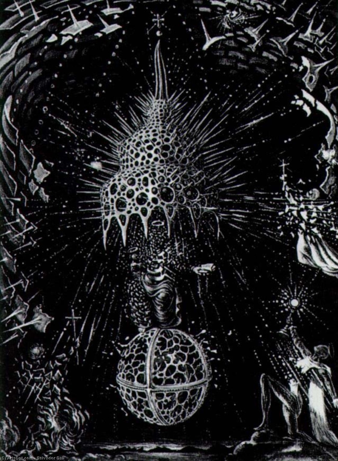 Coronación Celestial — Salvador Dalí