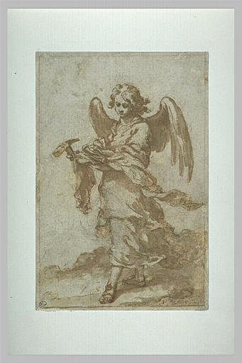 Angel Holding A Hammer And Nails — Bartolomé Esteban Murillo