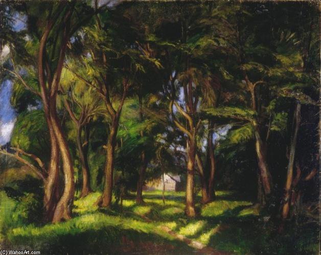 Woodland At Nagybánya — Istvan Boldizsar