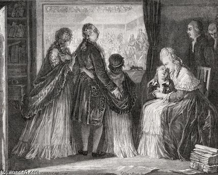 The Royal Family Take Refuge — Hippolyte De La Charlerie