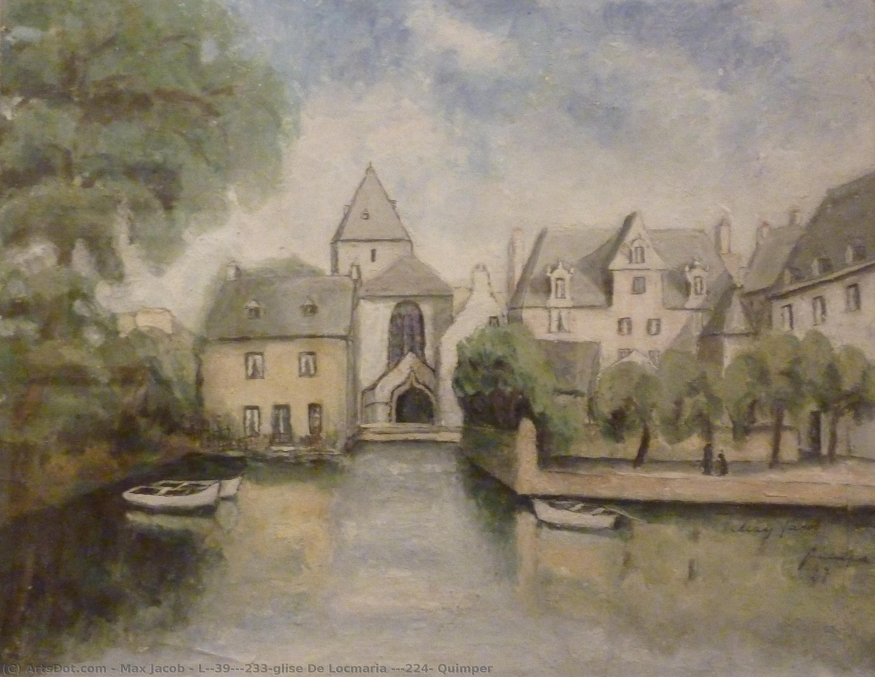 L'église De Locmaria [à Quimper — Max Jacob