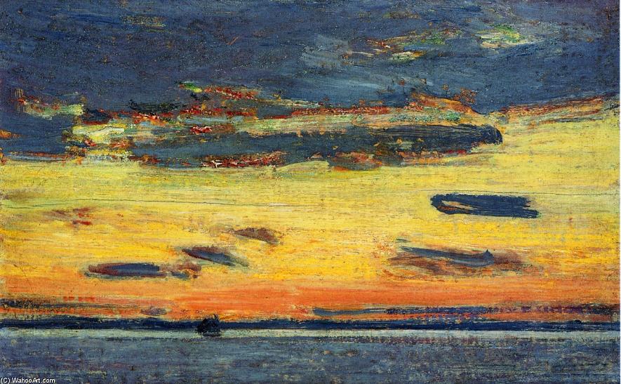 Sunset On The Sea — Фредерик Хассам