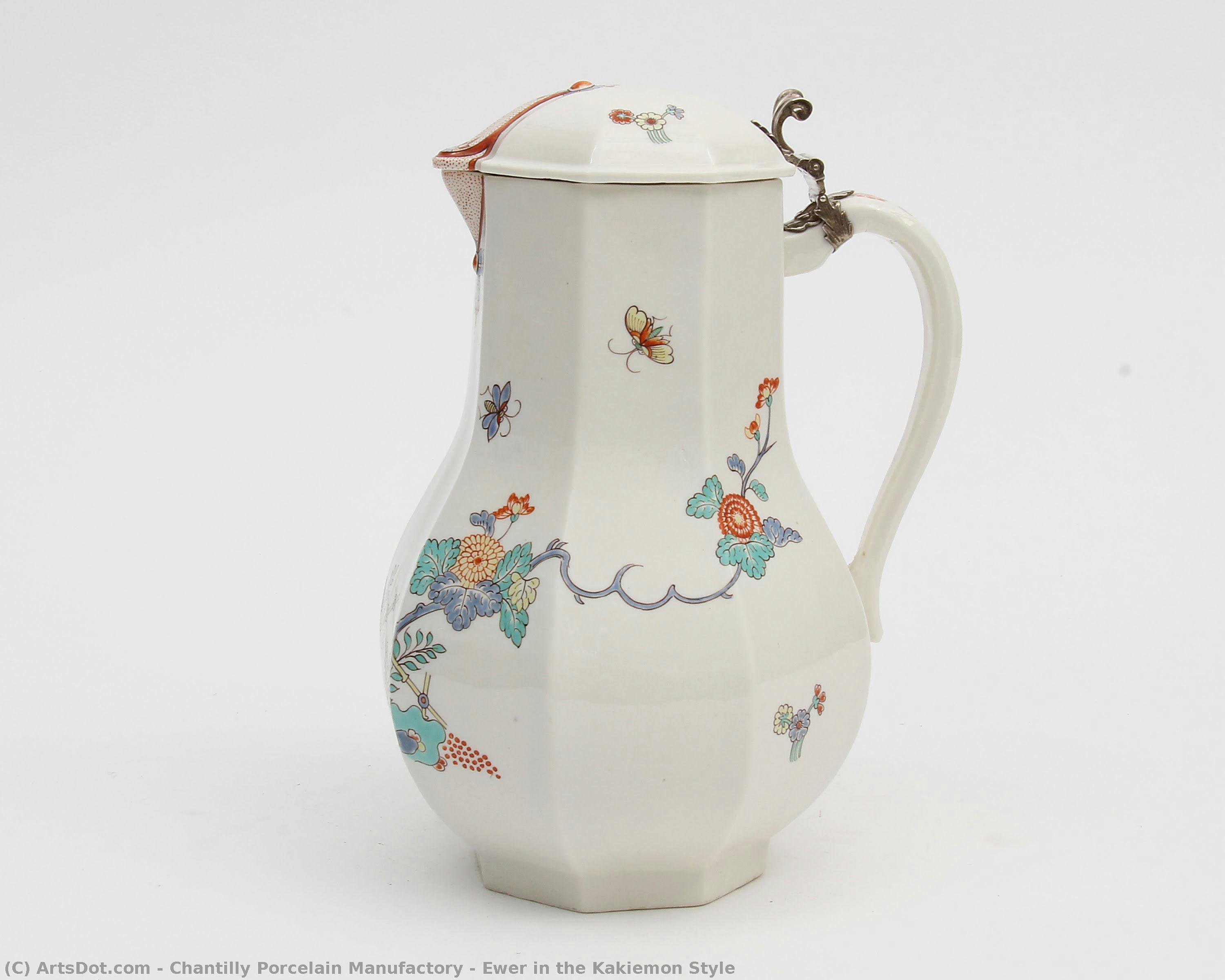 Ewer In The Kakiemon Style — Chantilly Porcelain Manufactory
