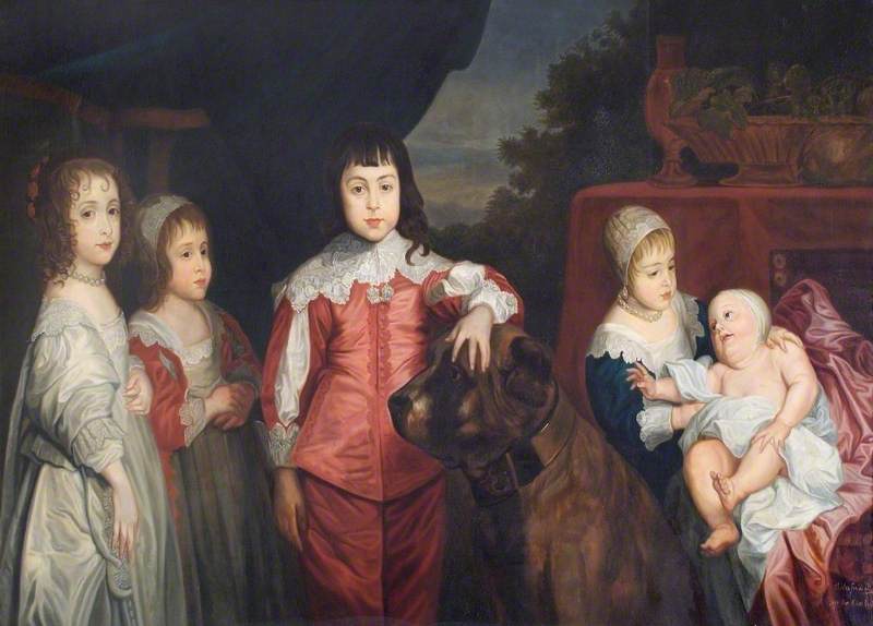 The Five Eldest Children Of Charles I (after Anthony Van Dyck) — Charles Fullwood