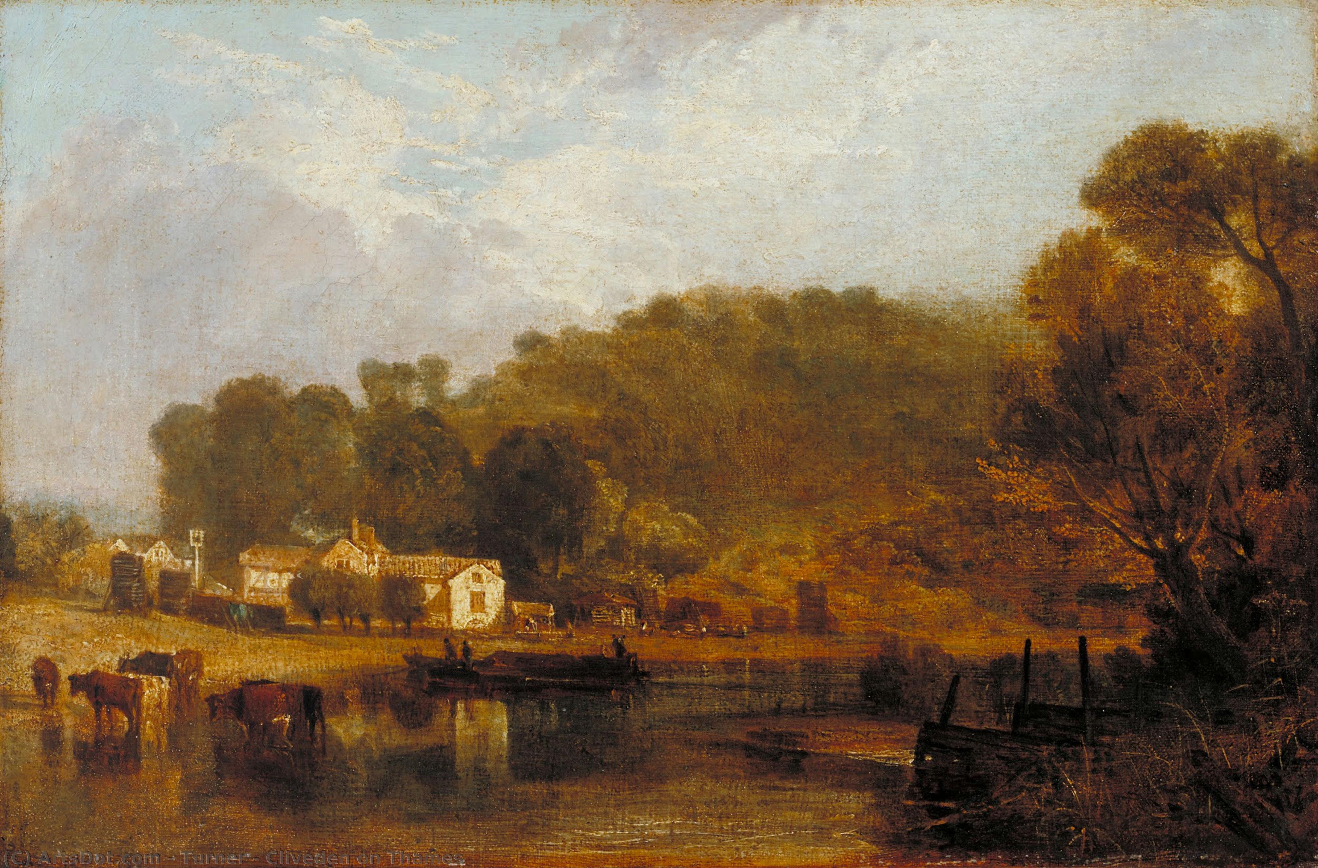 Cliveden On Thames — Дж. М. В. Турнер