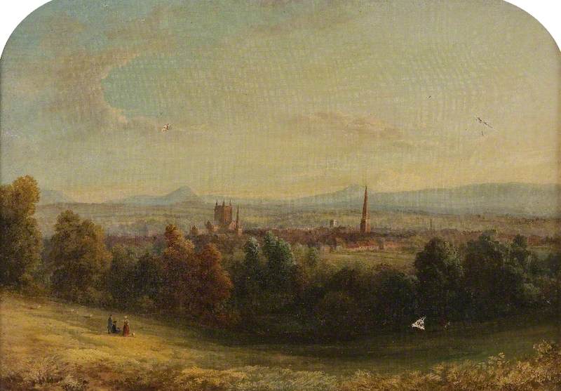 Hereford From Venns Lane — William Ward Gill