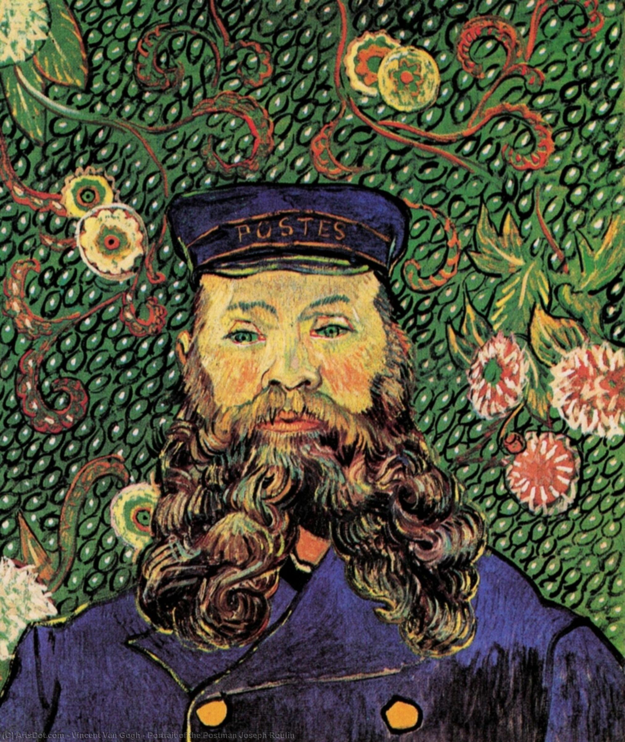 Porträt Des Briefträgers Joseph Roulin — Vincent Willem Van Gogh