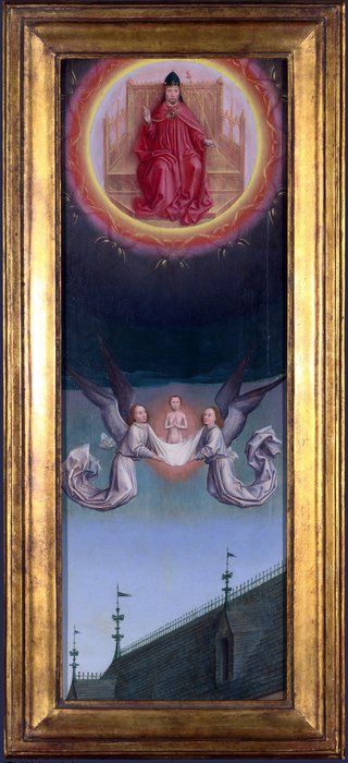 The Soul Of Saint Bertin Carried Up To God — Simon Marmion