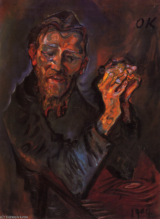 Félix Albrecht Harta, Huile Sur Toile, — Oskar Kokoschka