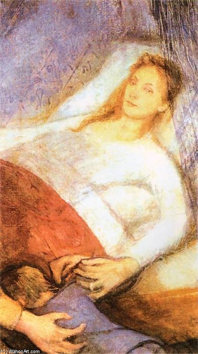 Death Of A Mother — Stanislaw Wyspianski