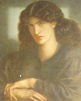 Die Dame Des Mitleids — Dante Gabriel Rossetti