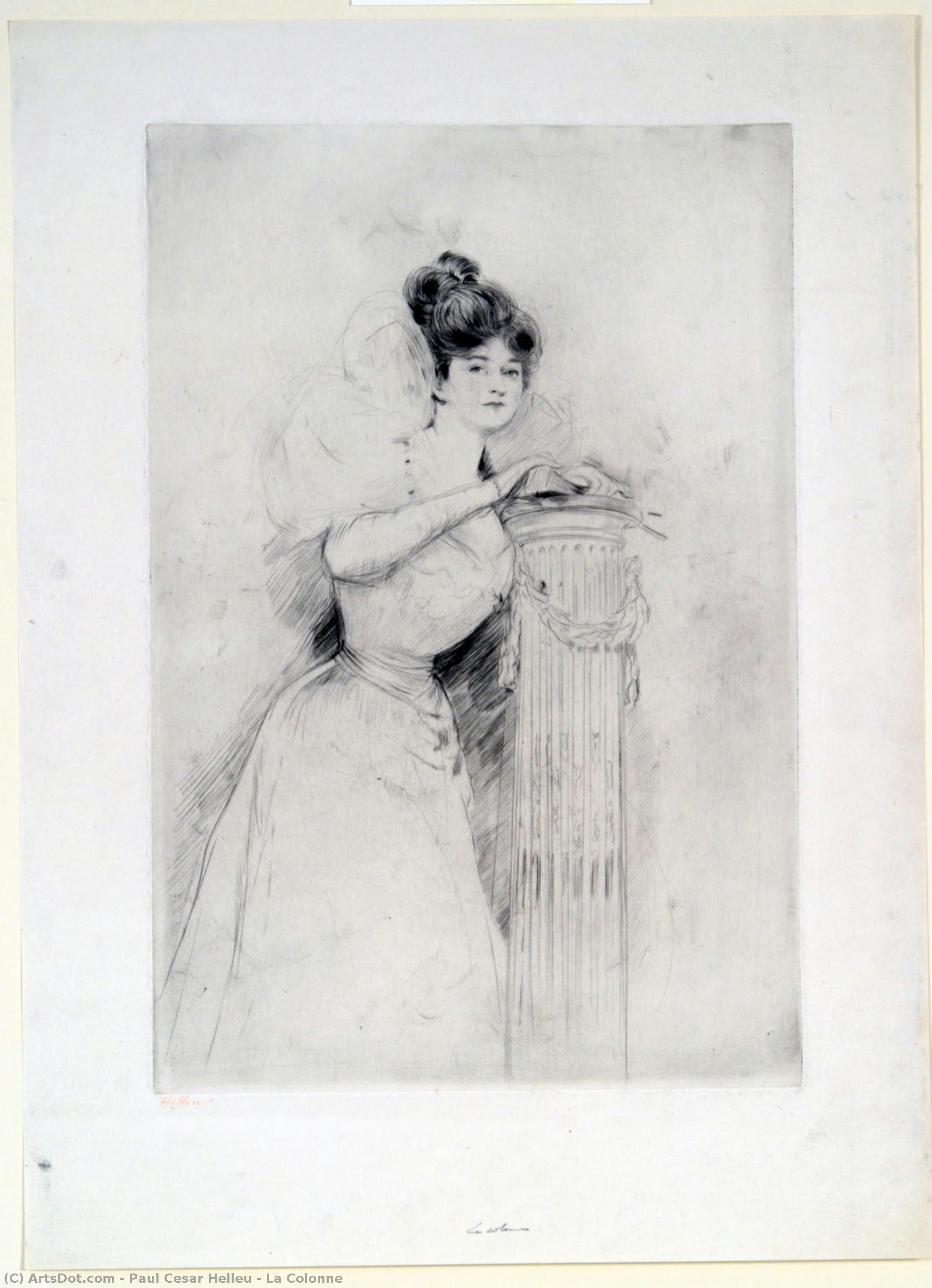 La Colonne — Paul César Helleu