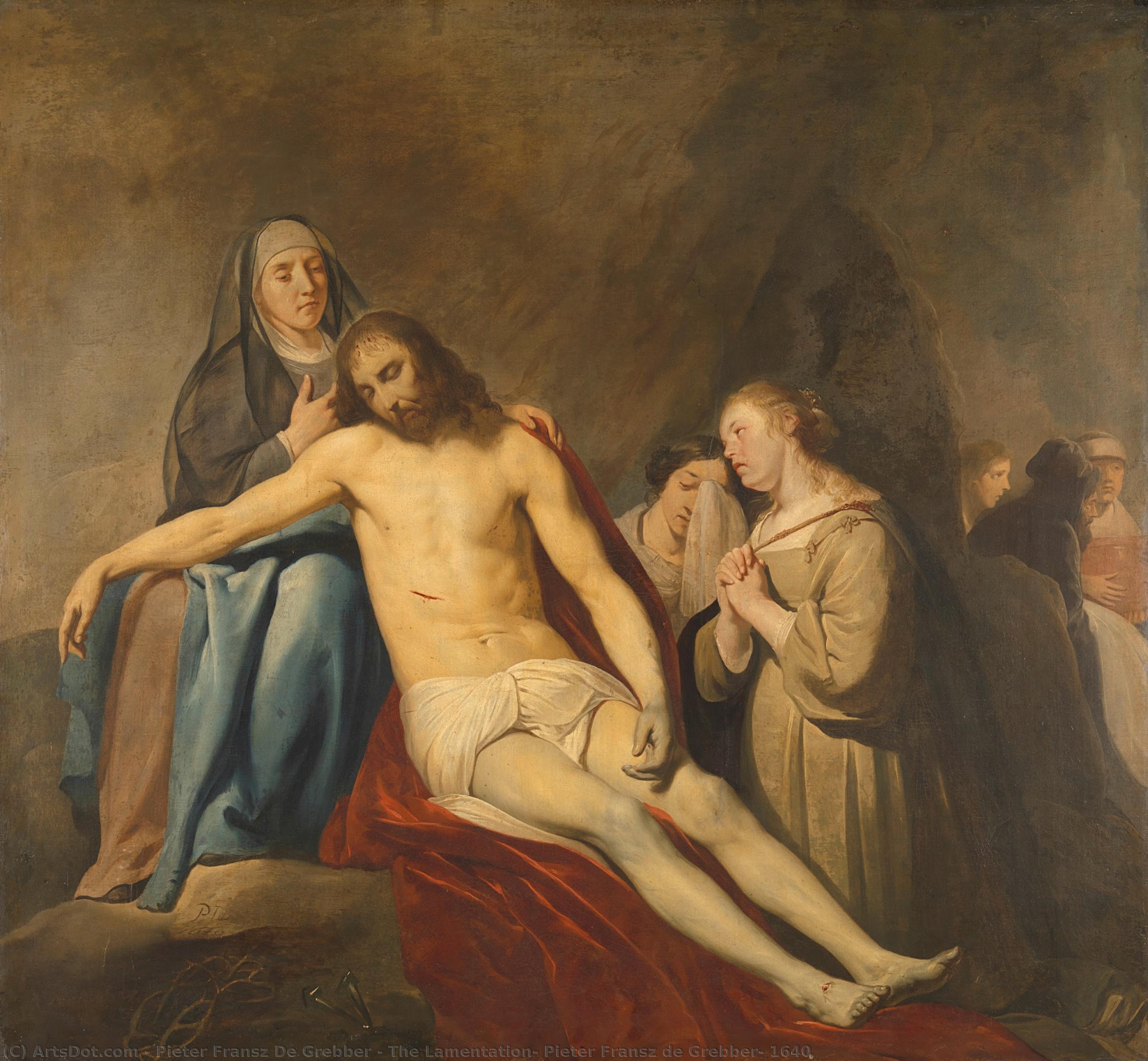 The Lamentation, Pieter Fransz De Grebber, 1640 — Pieter Fransz De Grebber