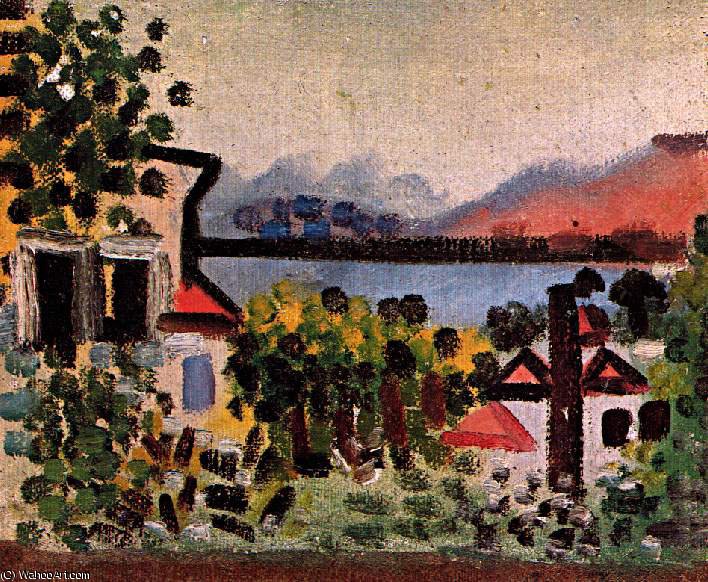 Paysage A Juan-les-pins — Pablo Picasso
