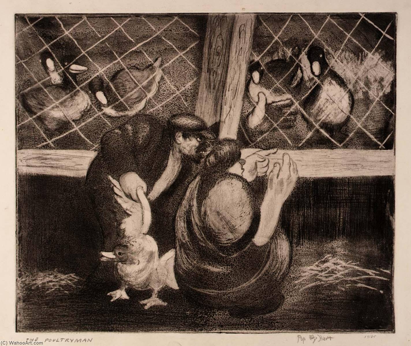 The Poultryman — George Overbury Pop Hart