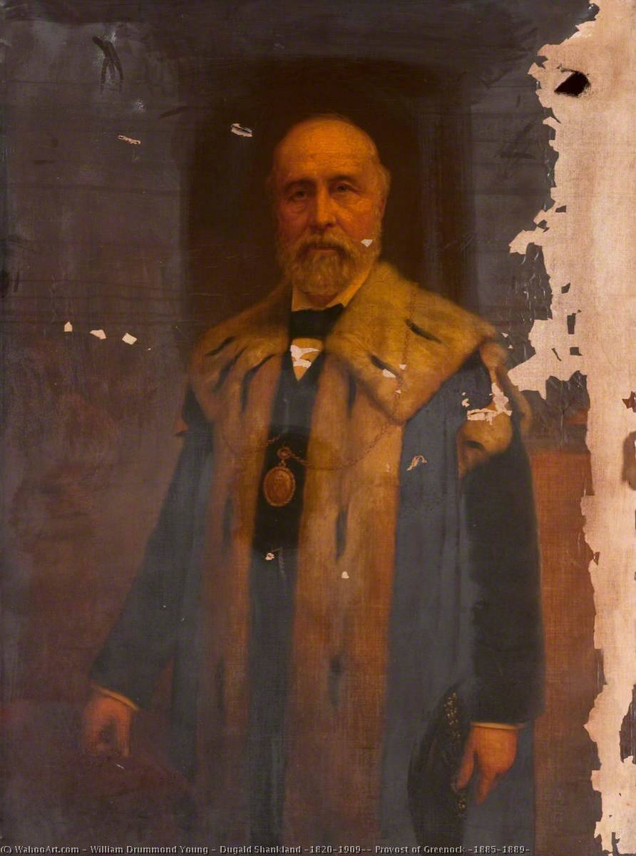 Dugald Shankland (1820–1909), Provost Of Greenock (1885–1889) — William Drummond Young