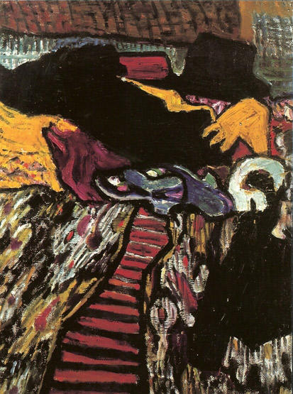 Still Life With Blue Slippers — ネイサン・アルトマン
