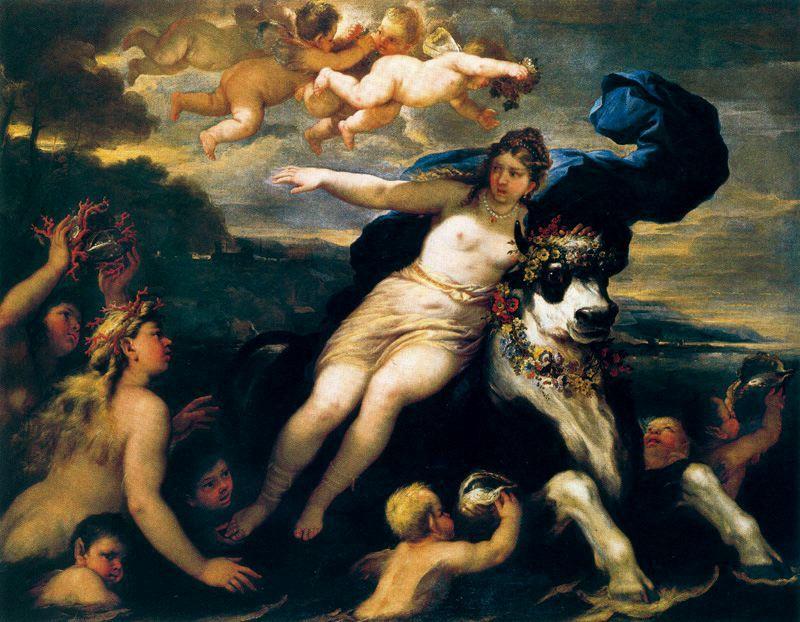 Rape Of Europe — Luca Giordano