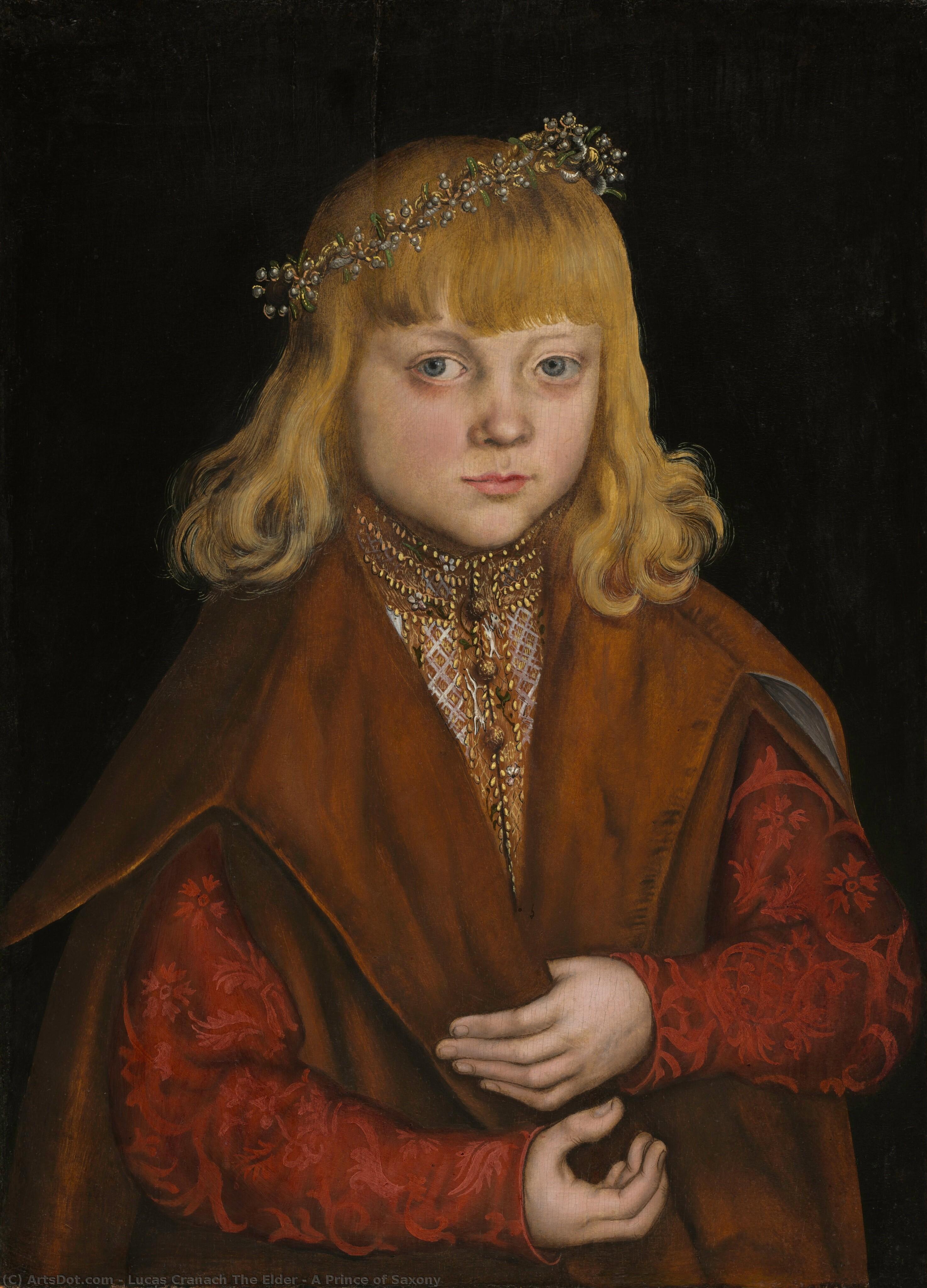 A Prince Of Saxony — Lucas Cranach El Viejo