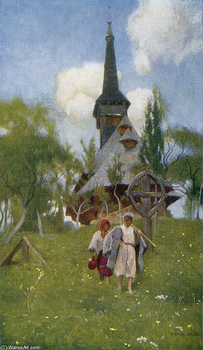 The Rumanian Church At Desze — Adrian Scott Stokes