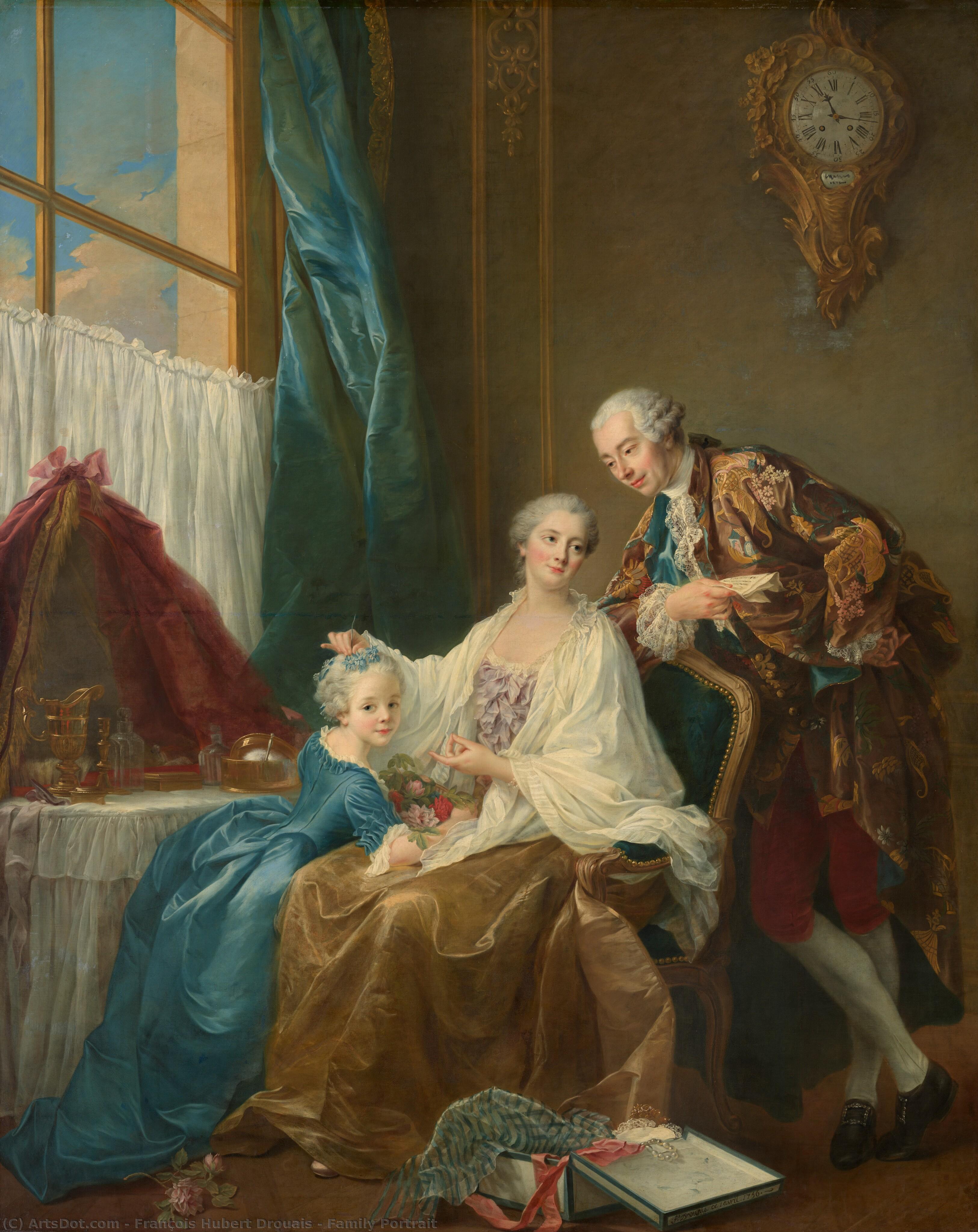Family Portrait — François Hubert Drouais
