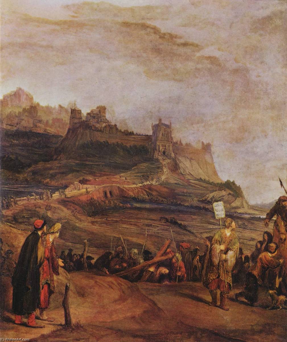 Deutsch Der Gang Nach Golgatha English On The Way To Golgatha — Aert De Gelder