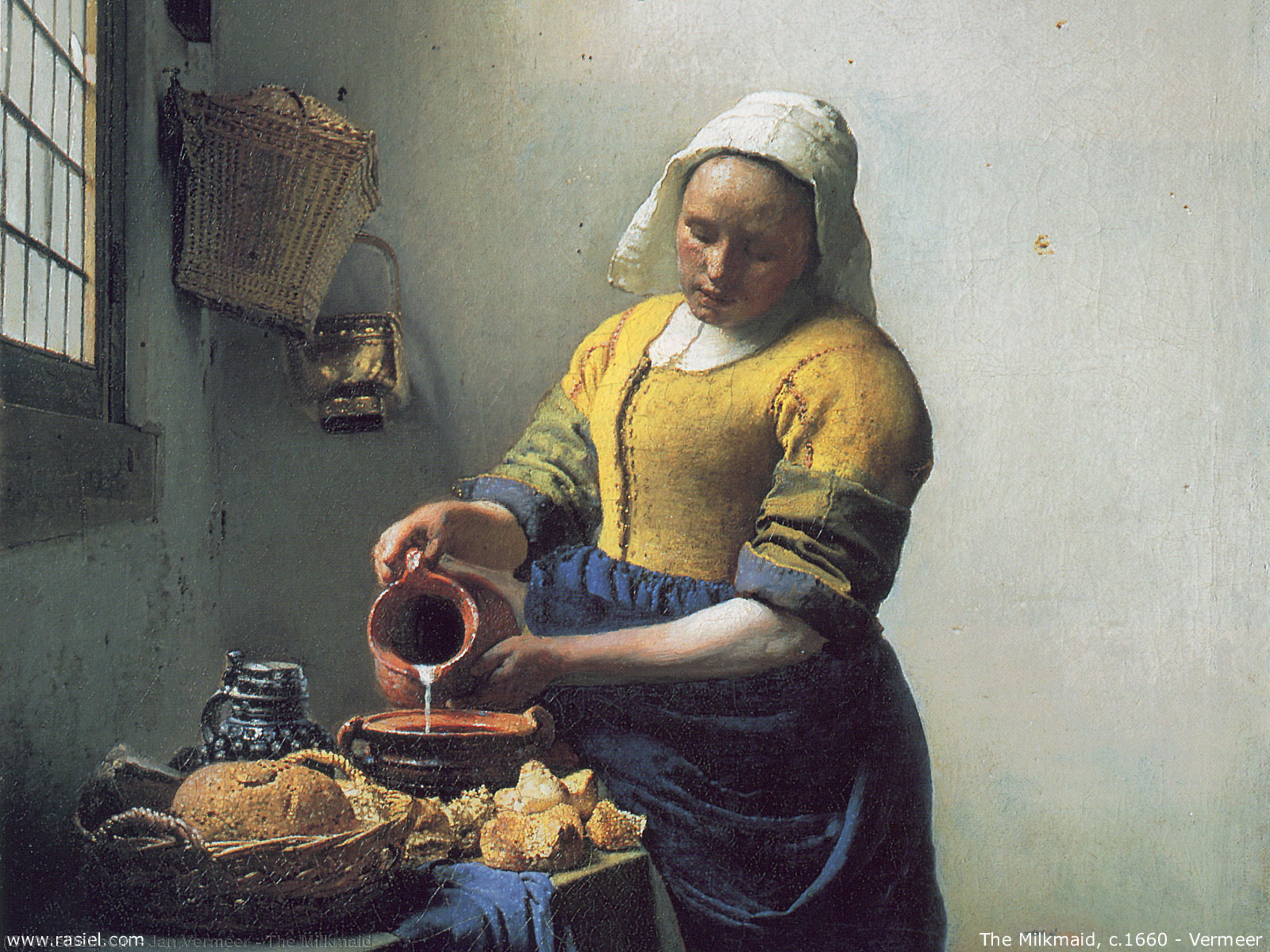 The Milkmaid — Johannes Vermeer