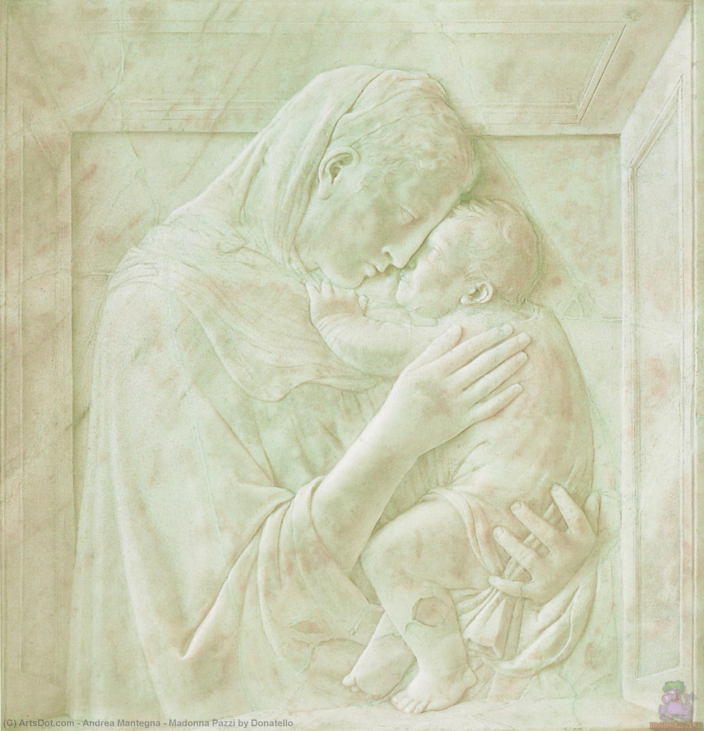 Madonna Pazzi By Donatello — Andrea Mantegna