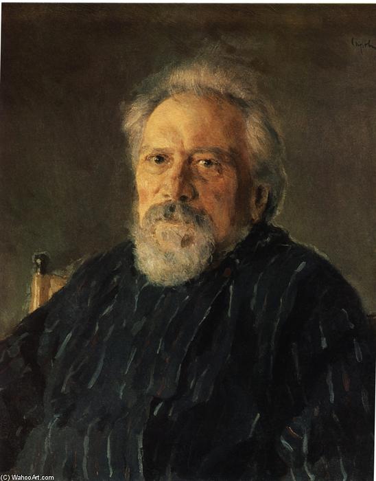 Portrait Of Nikolay Leskov — ヴァレンティン・アレクサンドロヴィチ・セロー