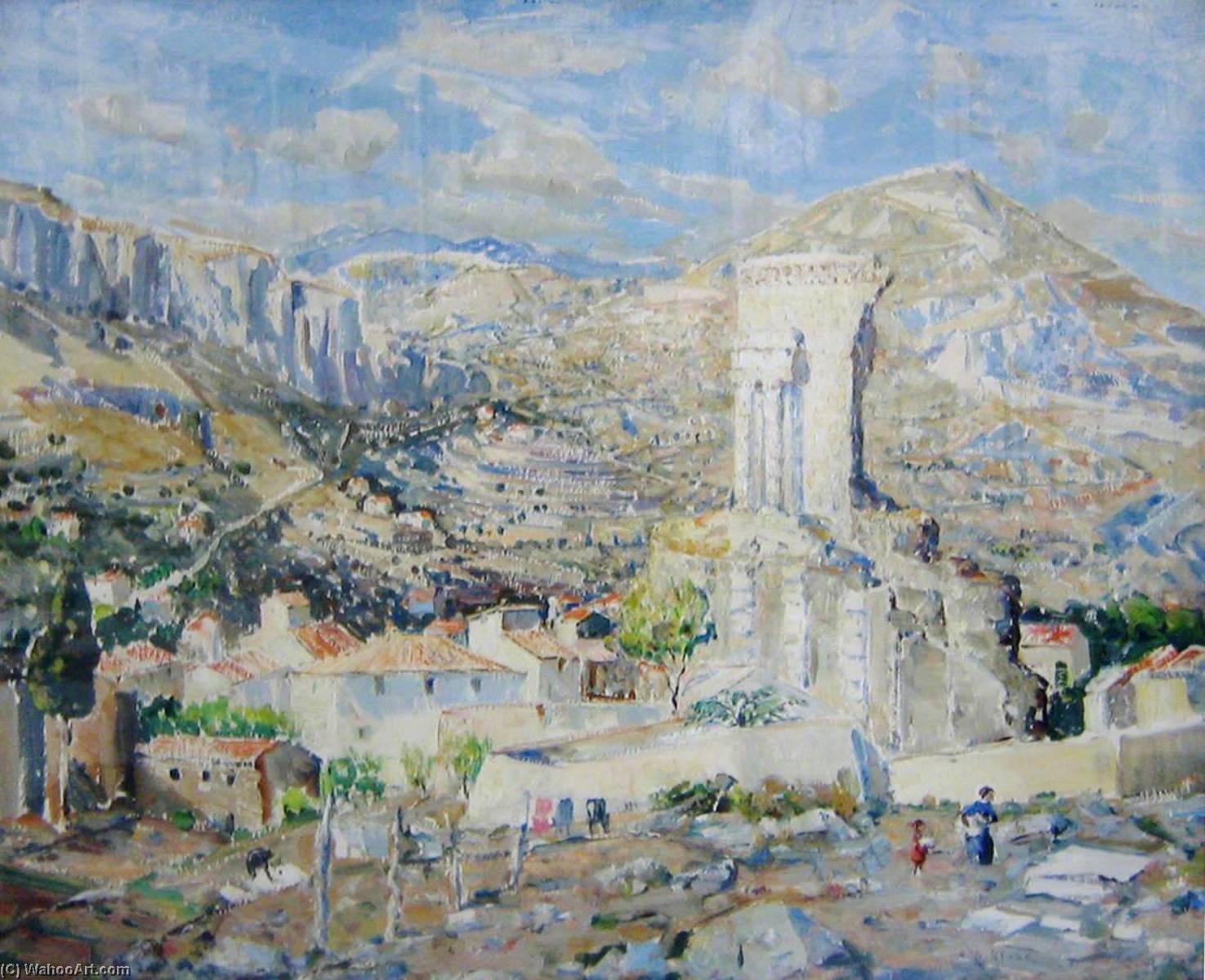 Roman Monument, La Turbie — Emily Beatrice Bland