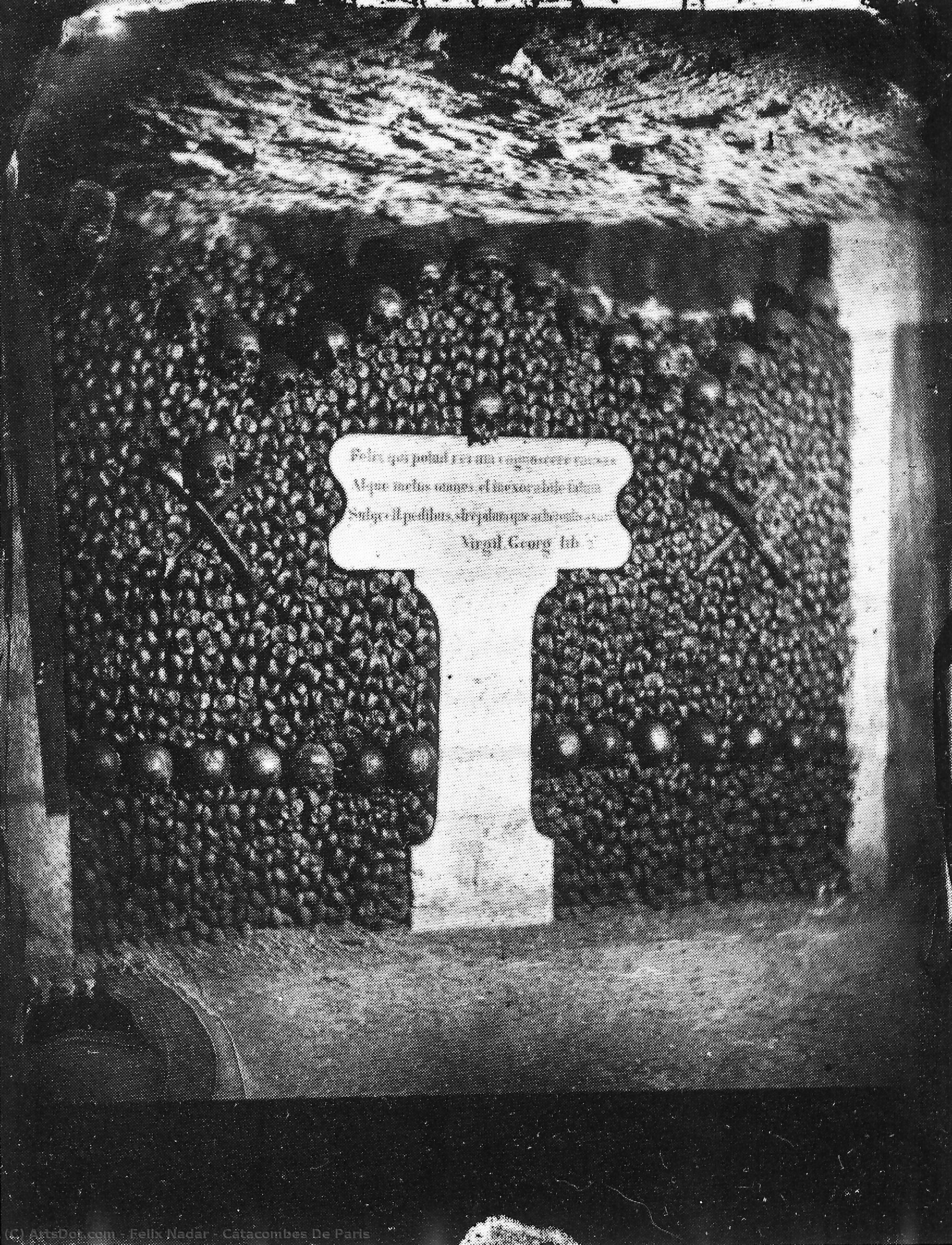 Catacombes De Paris — Félix Nadar