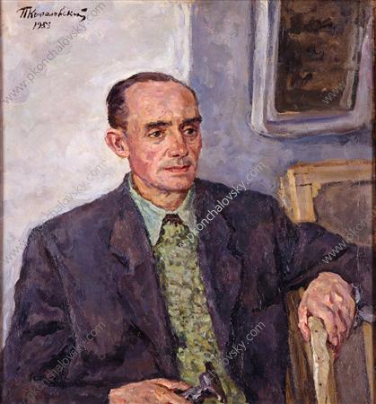 Portrait Of Boris Nikolayevich Yakovlev — Pyotr Konchalovsky