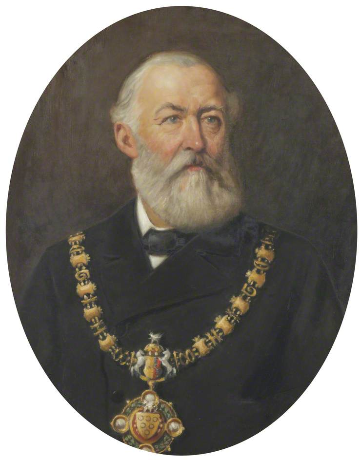 Portrait Of A Mayor Of Whitehaven — John Dalzell Kenworthy