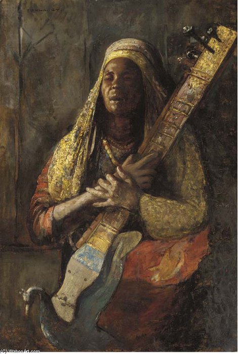 The Oriental Lute Player — Gyula Tornai