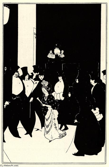 Lady Gold's Escort — Aubrey Vincent Beardsley