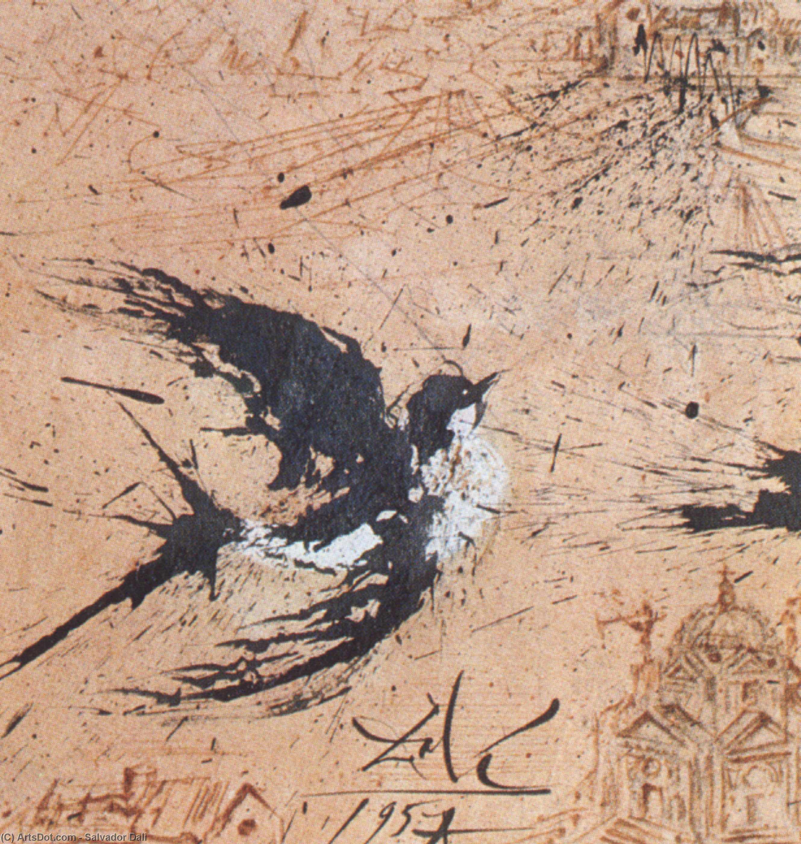 Swallow — Сальвадор Дали