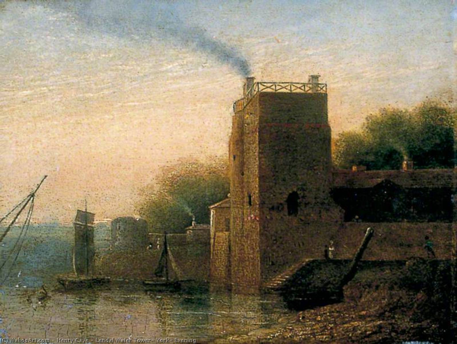 Lendal Water Tower, York, Evening — Henry Cave