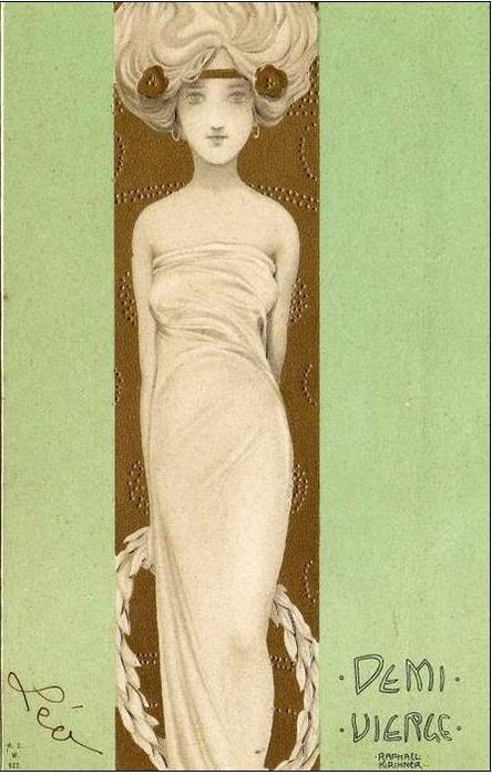 A Half Of A Virgin — Raphael Kirchner