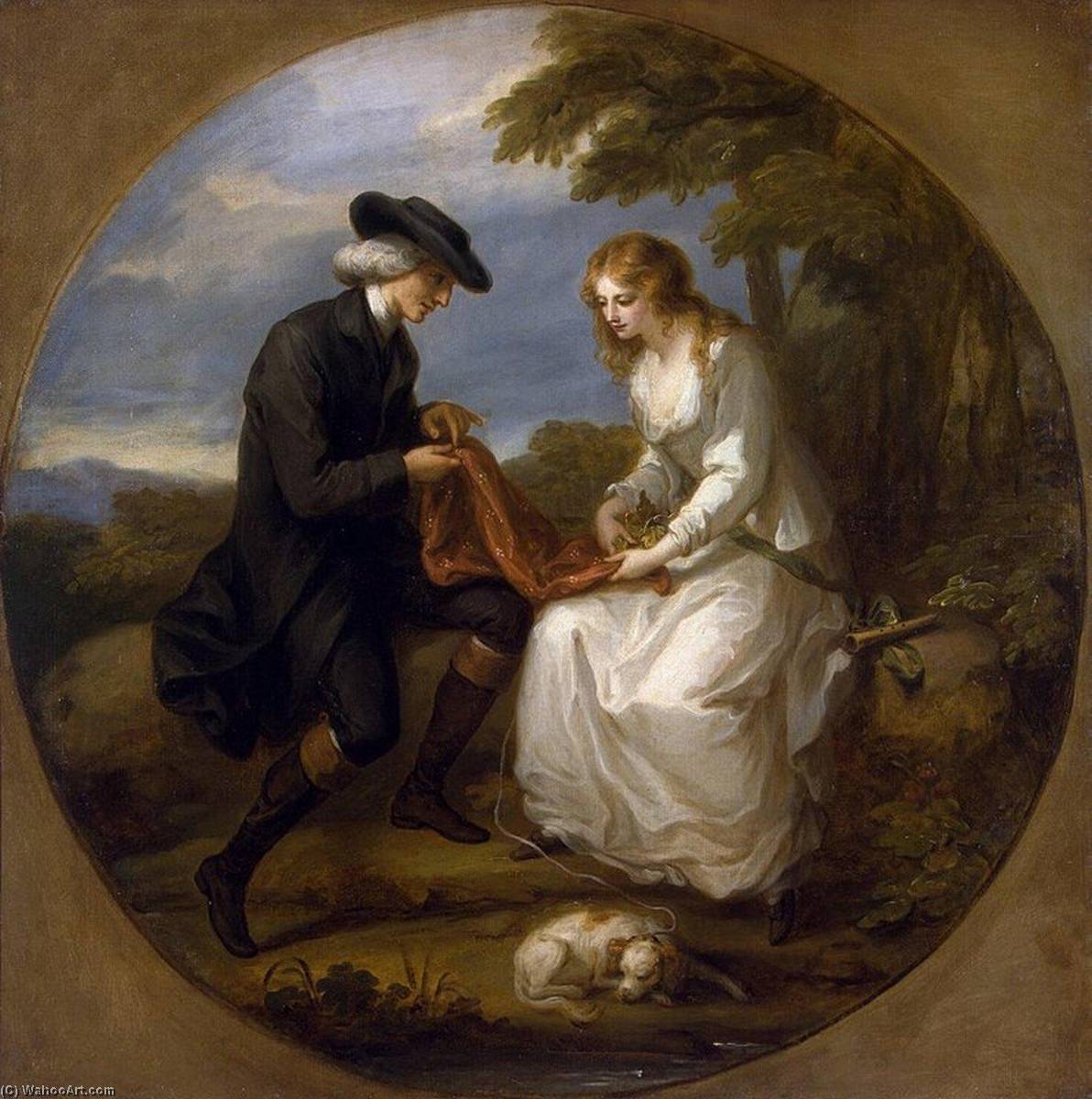 Insane Mary — Angelica Kauffmann (maria Anna Angelika)